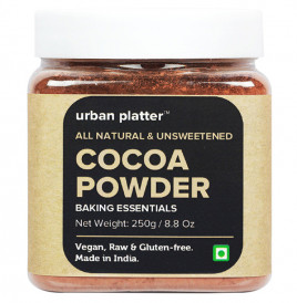Urban Platter Cocoa Powder (Natural & Unsweetened)  Jar  250 grams